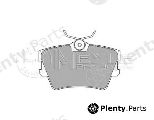  MEYLE part 0252188217 Brake Pad Set, disc brake