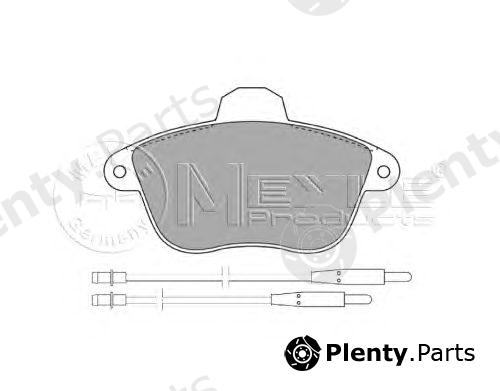  MEYLE part 0252150717/W (0252150717W) Brake Pad Set, disc brake