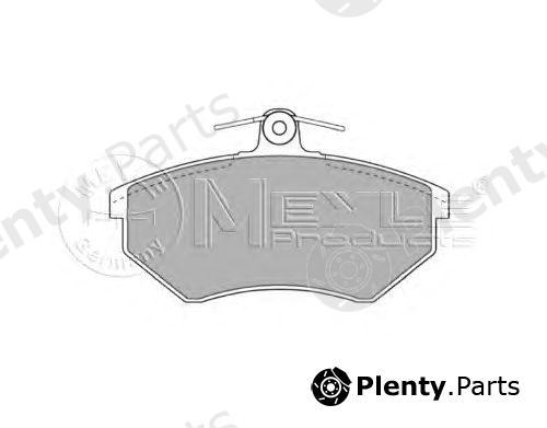  MEYLE part 0252016819 Brake Pad Set, disc brake