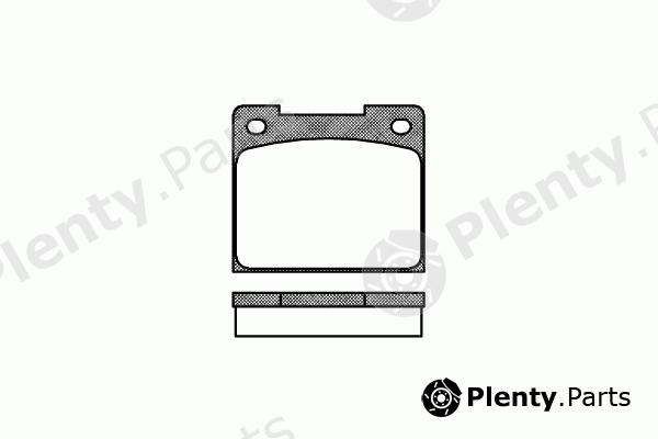  ROADHOUSE part 2039.00 (203900) Brake Pad Set, disc brake
