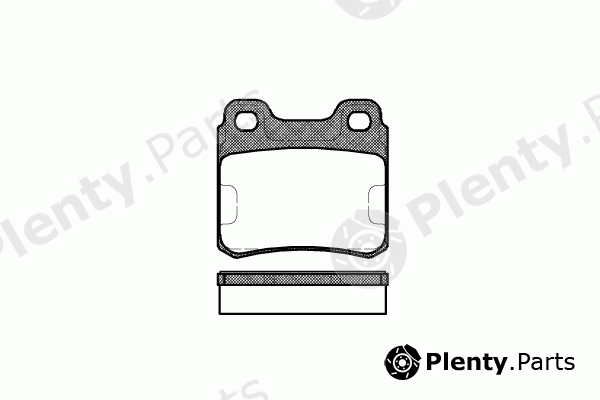  ROADHOUSE part 2282.00 (228200) Brake Pad Set, disc brake