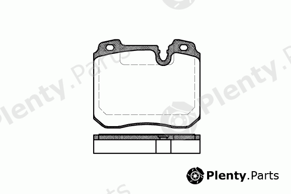  ROADHOUSE part 2378.00 (237800) Brake Pad Set, disc brake