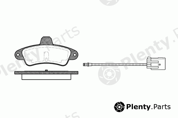  ROADHOUSE part 2433.02 (243302) Brake Pad Set, disc brake