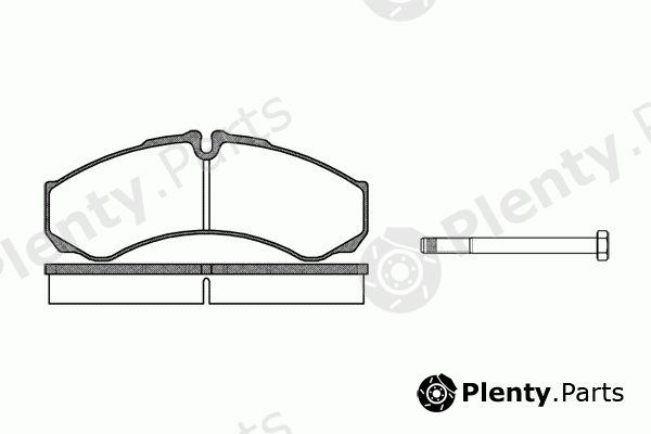  ROADHOUSE part 2651.00 (265100) Brake Pad Set, disc brake