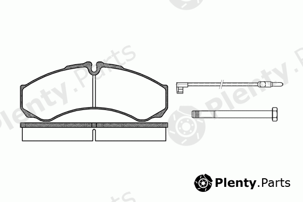 ROADHOUSE part 2651.02 (265102) Brake Pad Set, disc brake