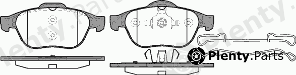  ROADHOUSE part 2843.10 (284310) Brake Pad Set, disc brake
