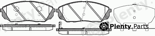  ROADHOUSE part 21041.12 (2104112) Brake Pad Set, disc brake