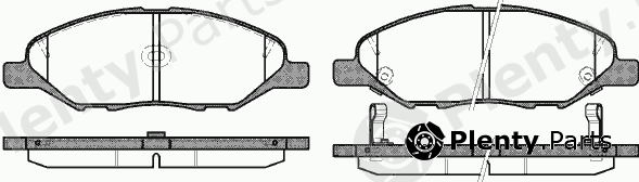  ROADHOUSE part 21293.02 (2129302) Brake Pad Set, disc brake