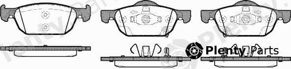  ROADHOUSE part 21384.02 (2138402) Brake Pad Set, disc brake