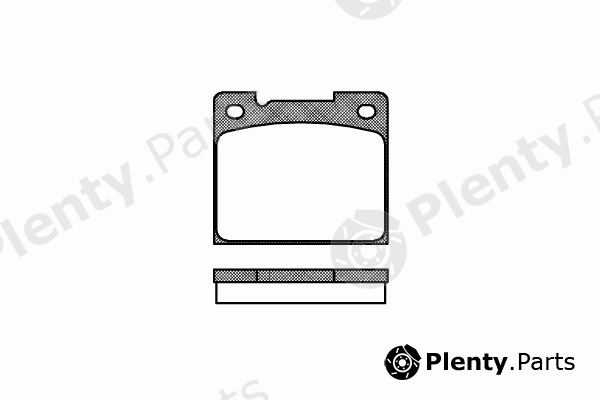  REMSA part 0039.30 (003930) Brake Pad Set, disc brake