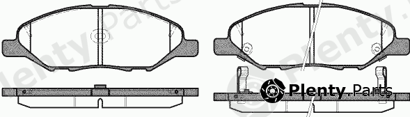 REMSA part 1293.02 (129302) Brake Pad Set, disc brake