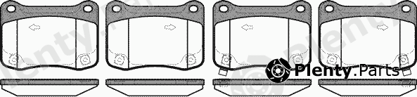  REMSA part 1353.02 (135302) Brake Pad Set, disc brake