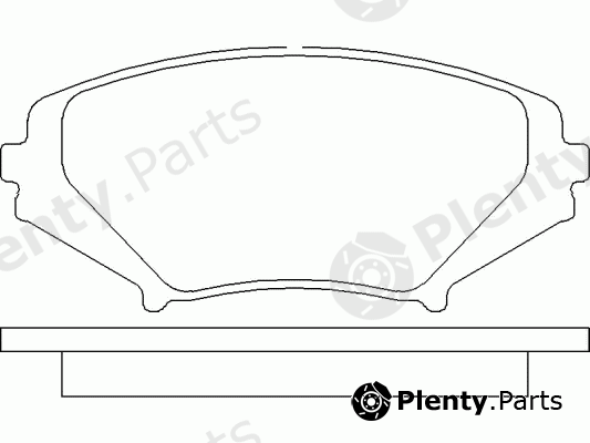  PAGID part T1402 Brake Pad Set, disc brake