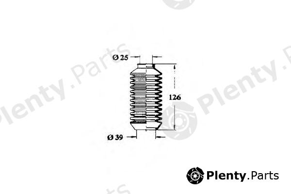  OCAP part 1211139 Bellow, steering