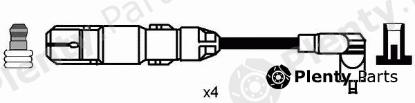  NGK part 7044 Ignition Cable Kit
