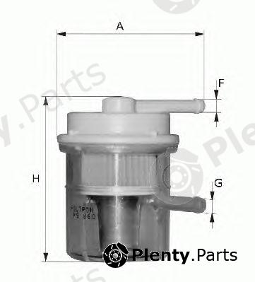  FILTRON part PS860 Fuel filter