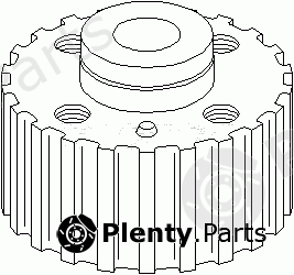  TOPRAN part 100295 Gear, crankshaft