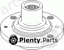  TOPRAN part 103479 Wheel Hub