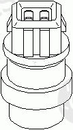  TOPRAN part 103568 Sensor, coolant temperature