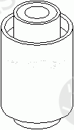  TOPRAN part 500044 Control Arm-/Trailing Arm Bush