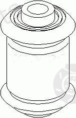  TOPRAN part 205473 Control Arm-/Trailing Arm Bush