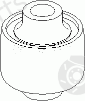  TOPRAN part 200502 Control Arm-/Trailing Arm Bush
