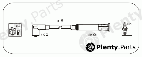  JANMOR part AFM64 Ignition Cable Kit
