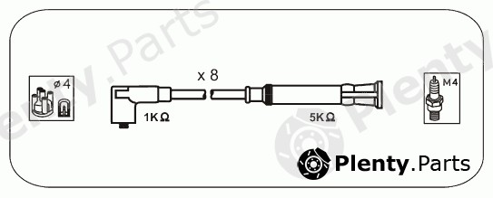  JANMOR part AFM68 Ignition Cable Kit