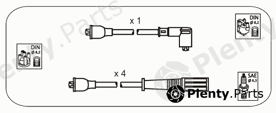  JANMOR part AFS57 Ignition Cable Kit