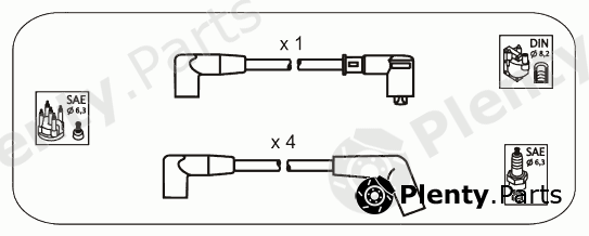  JANMOR part AM1 Ignition Cable Kit