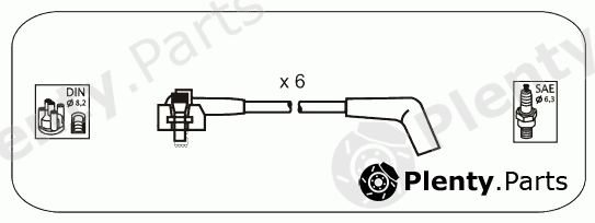 JANMOR part AM11 Ignition Cable Kit