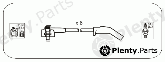 JANMOR part AM12 Ignition Cable Kit