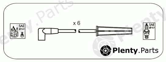  JANMOR part AM17 Ignition Cable Kit