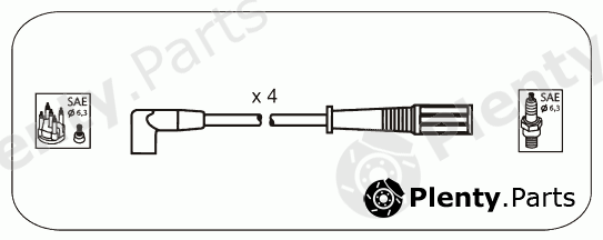  JANMOR part AM21 Ignition Cable Kit