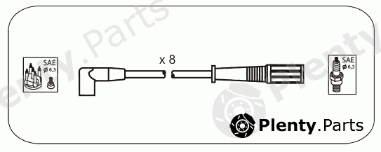  JANMOR part AM22 Ignition Cable Kit