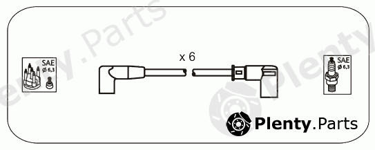  JANMOR part AM26 Ignition Cable Kit