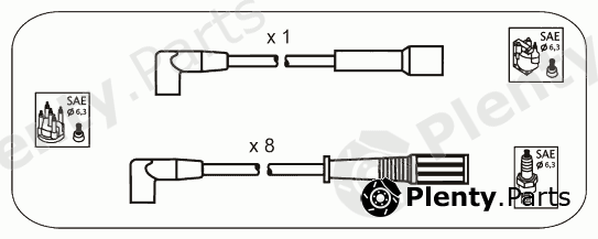  JANMOR part AM32 Ignition Cable Kit