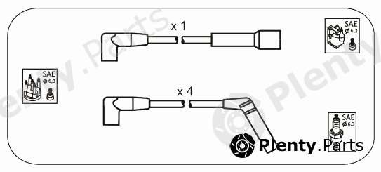  JANMOR part AM61 Ignition Cable Kit
