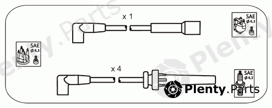  JANMOR part AM71 Ignition Cable Kit