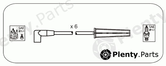  JANMOR part AM8 Ignition Cable Kit