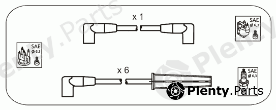  JANMOR part AM9 Ignition Cable Kit