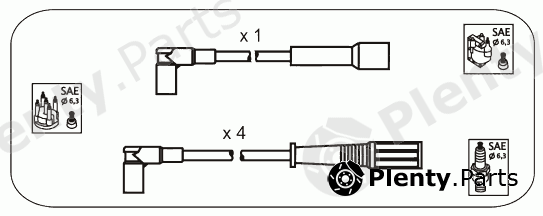  JANMOR part CPS12 Ignition Cable Kit