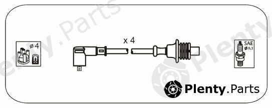  JANMOR part CPS14 Ignition Cable Kit