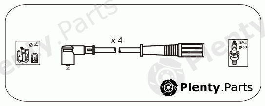  JANMOR part CPS15 Ignition Cable Kit