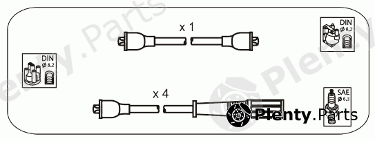  JANMOR part FAS1 Ignition Cable Kit