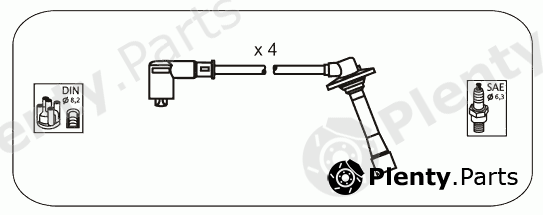  JANMOR part JP157 Ignition Cable Kit