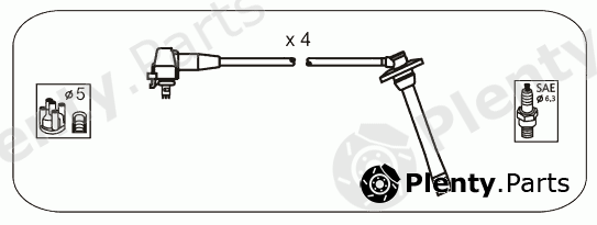  JANMOR part JP215 Ignition Cable Kit