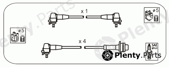  JANMOR part JP221 Ignition Cable Kit