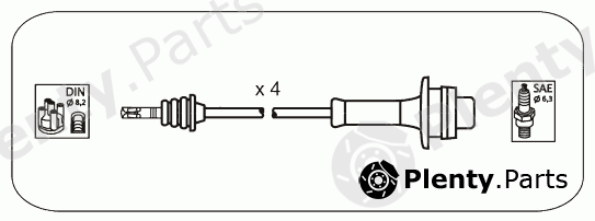  JANMOR part JP365 Ignition Cable Kit