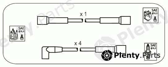  JANMOR part ODS202 Ignition Cable Kit